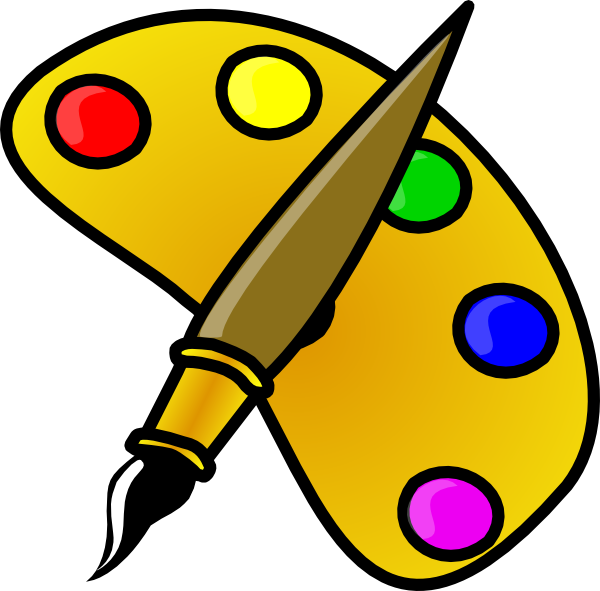 Art Palette Clip Art - Free Clipart Images