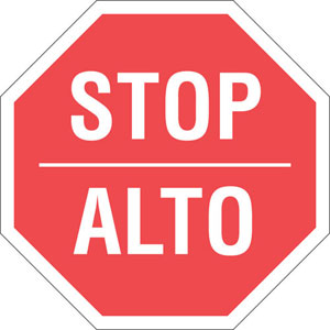 Alto Stop Sign - ClipArt Best
