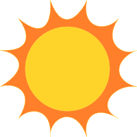Sun Clipart Black And White - Free Clipart Images