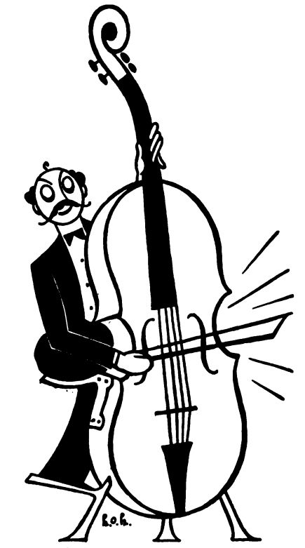Pics For > String Bass Clip Art
