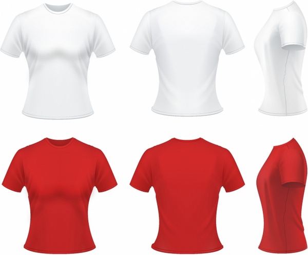 Red t shirt template free vector download (18,172 Free vector) for ...