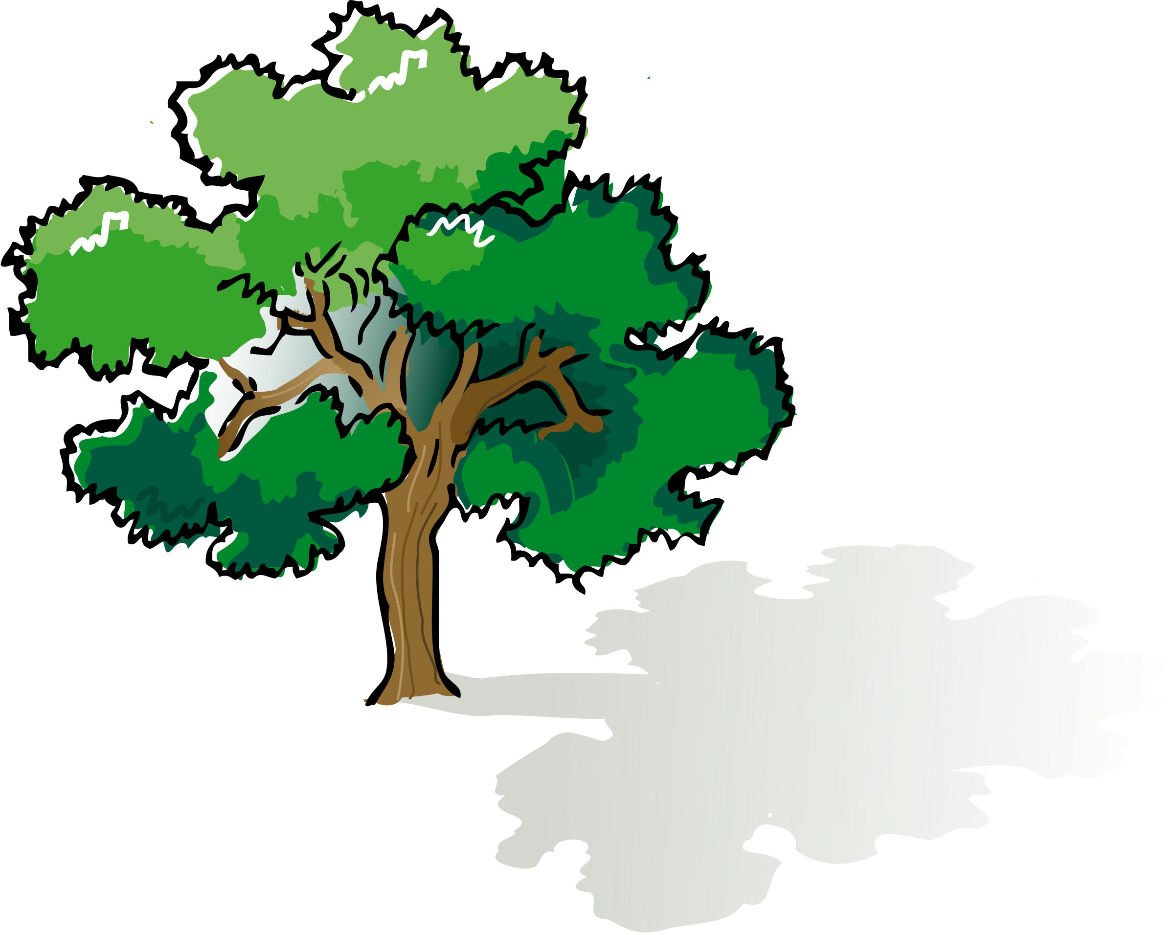 Oak Tree Clipart - Tumundografico