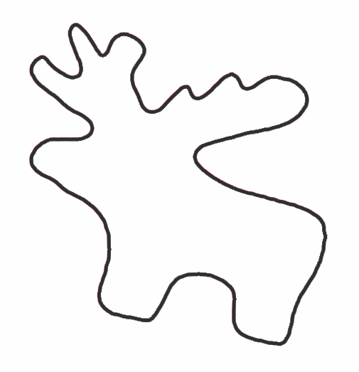 Reindeer Face Template - ClipArt Best
