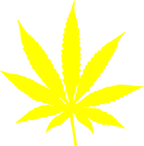 Weed leaf clip art