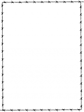 Western Page Borders Clip Art