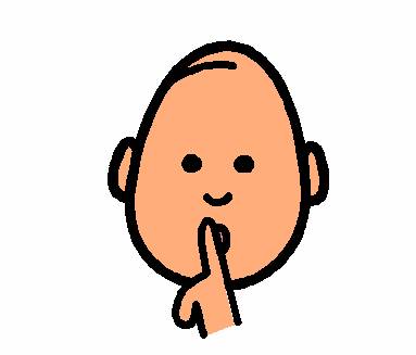 Free clipart shhh quiet