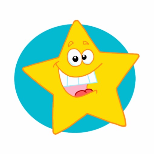 Cartoon stars clip art