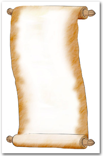 Blank Scroll Template