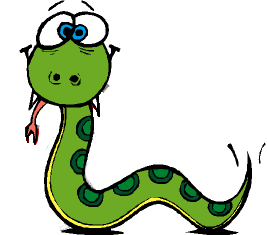 Animals For > Python Snake Cartoon Logo