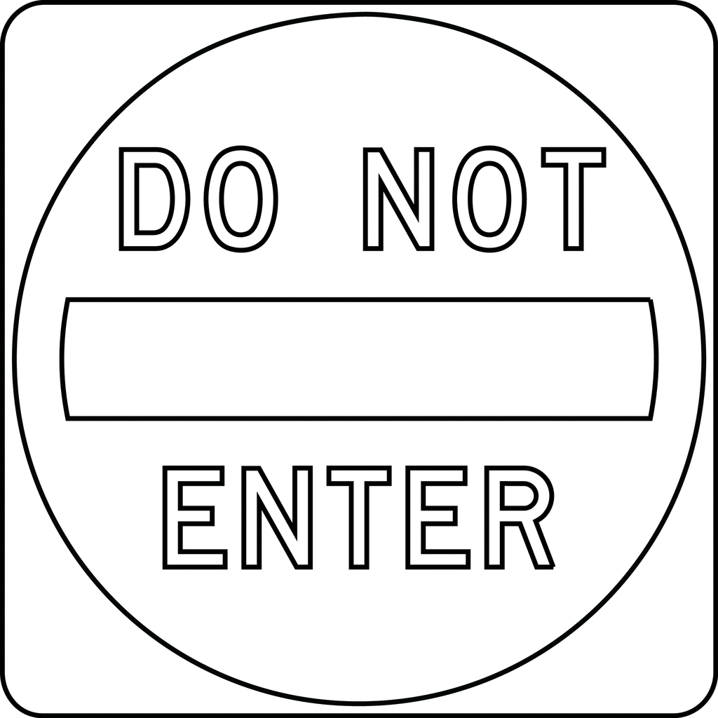 Regulatory Signs | ClipArt ETC