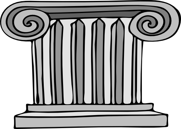 Pillar Clip Art - vector clip art online, royalty ...