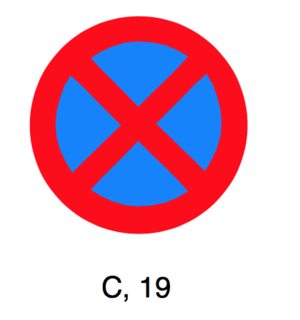 legal - What does this road sign mean? (Germany; red circle and X ...