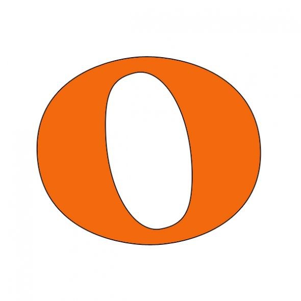 Orange Whole Note - Free Clipart Images