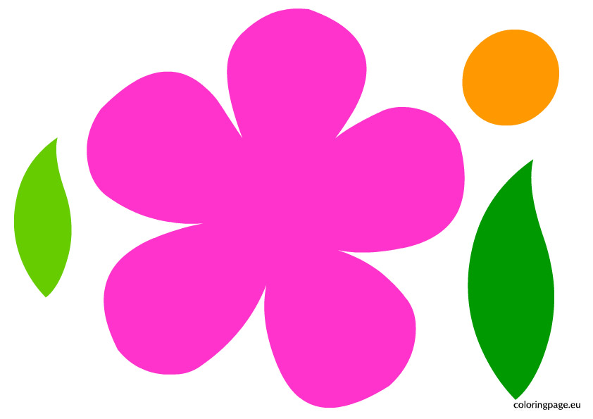 Flower templates | Coloring Page