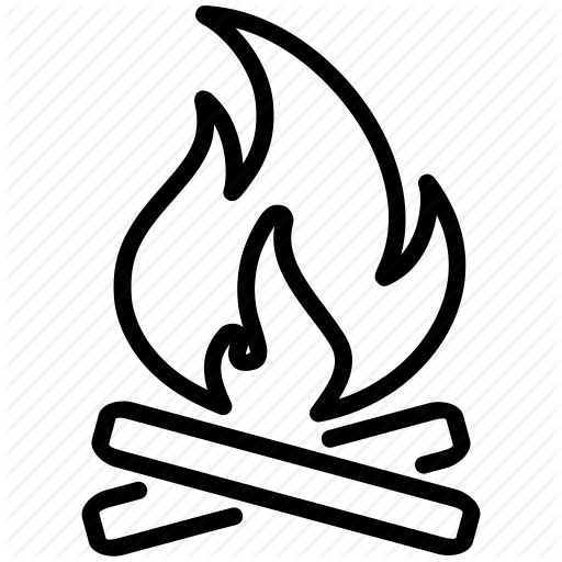 Campfire Drawing | Free Download Clip Art | Free Clip Art | on ...