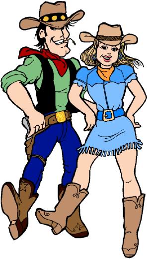 Line dance logo clipart