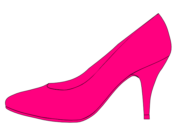Cinderella glass slipper clipart
