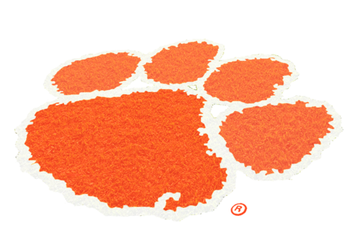 Great Big Logo - Clemson Tigers Lawn Stencil