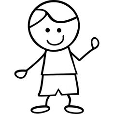 Boy stick figure clipart - ClipartFox