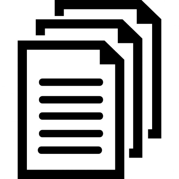 Documents symbol Icons | Free Download