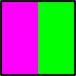 signal flag kilo - vector Clip Art
