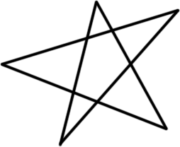Hand Drawn Star Clipart