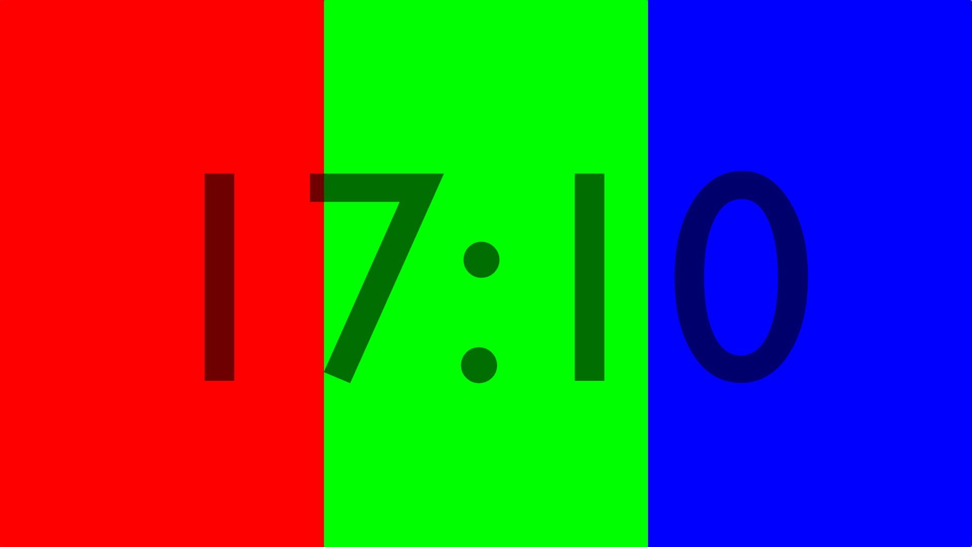 HD LCD Screen Burn In Fix / Stuck Pixel Fix - 17:10 - 9 Hours ...