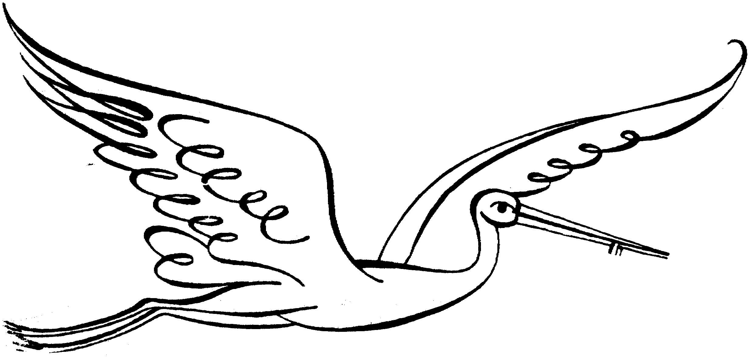 Flying Stork | Free Download Clip Art | Free Clip Art | on Clipart ...