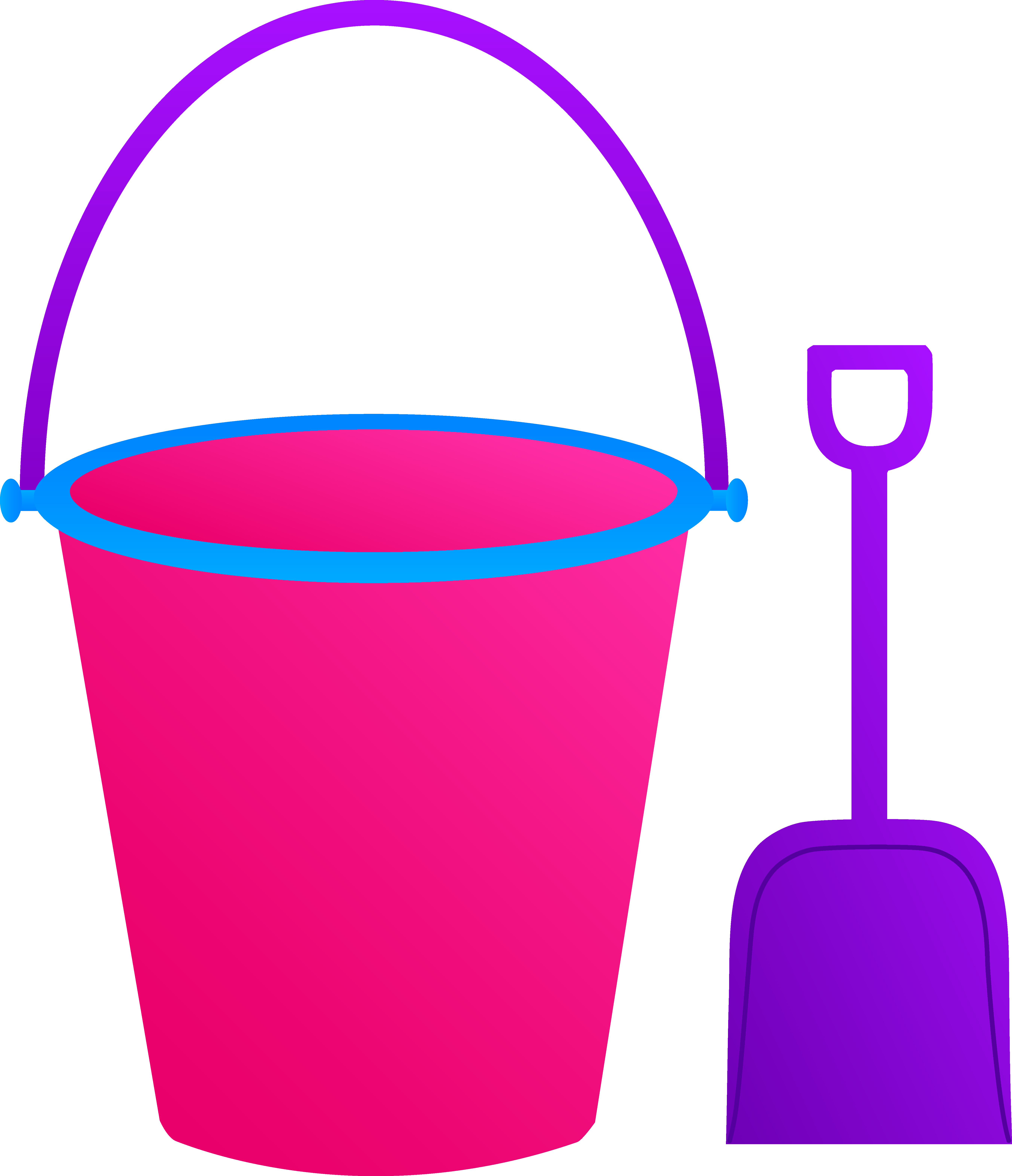Sand pail clipart free