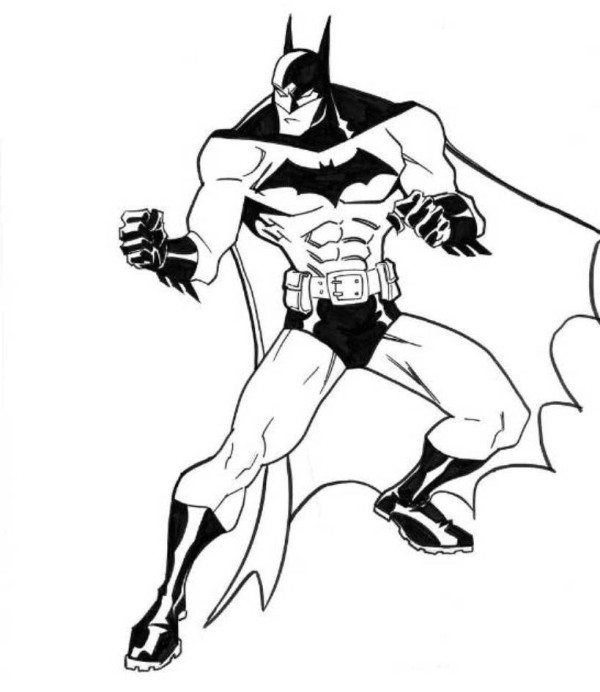 Batman Coloring Pages : Gotham City Batman Coloring Pages. Batman ...