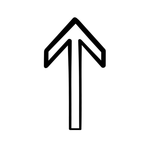 Simple North Arrow Icon #114830 Â» Icons Etc