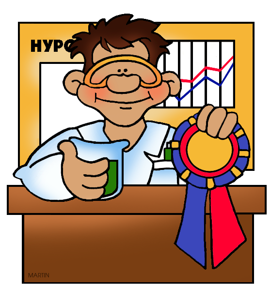 Free School Clip Art by Phillip Martin, Science Fair Student