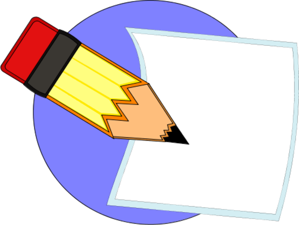Writing pencil clipart