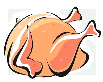 Roasted Chicken Clipart - Free Clipart Images