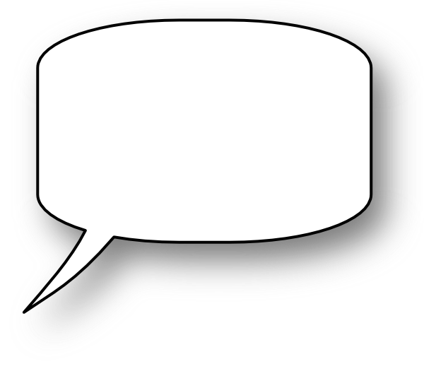 Speech Bubble clip art - vector clip art online, royalty free ...