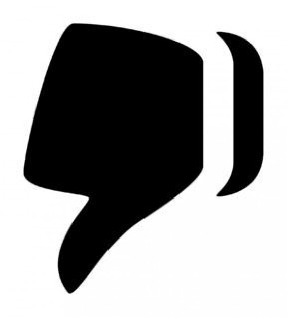 Thumbs down dislike - Icon | Download free Icons - ClipArt Best ...