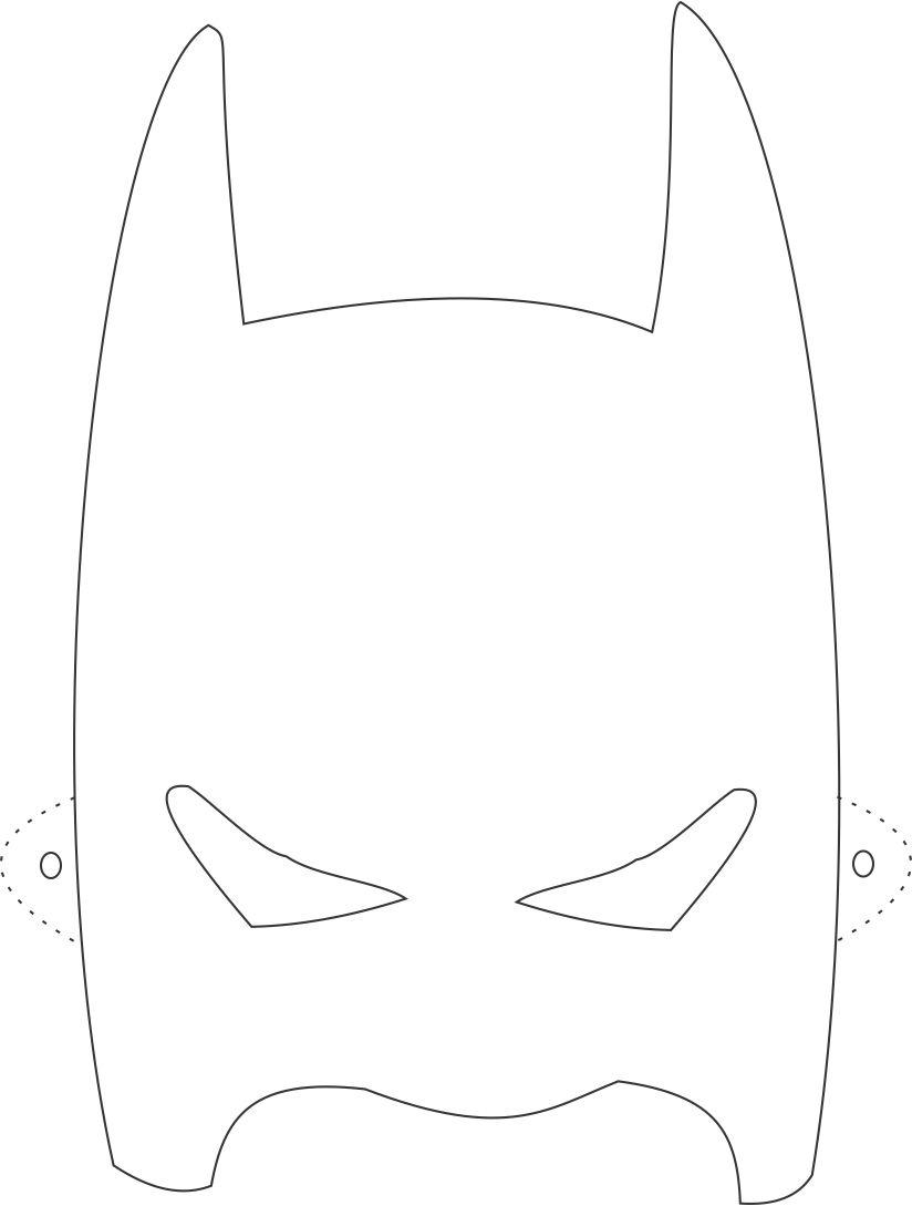 Goalie Mask Template