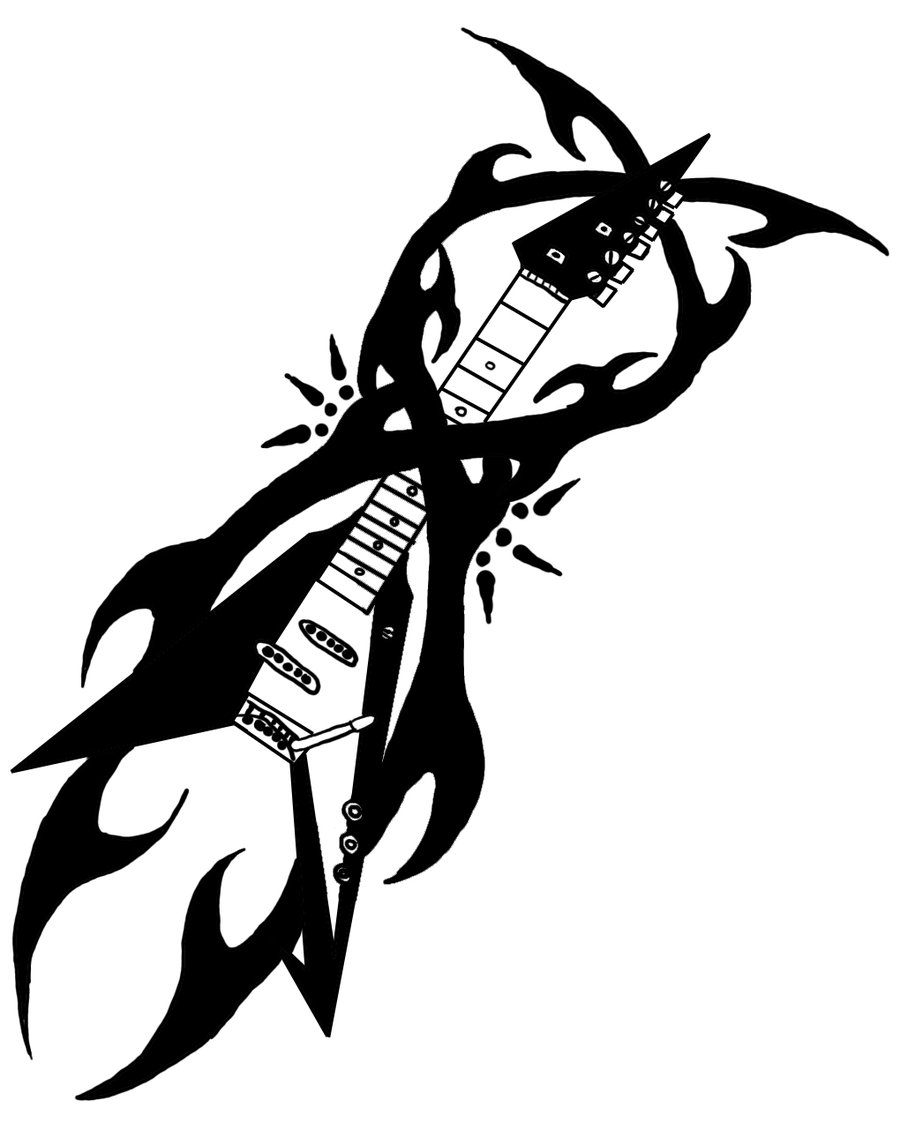 Electric Guitar Tat