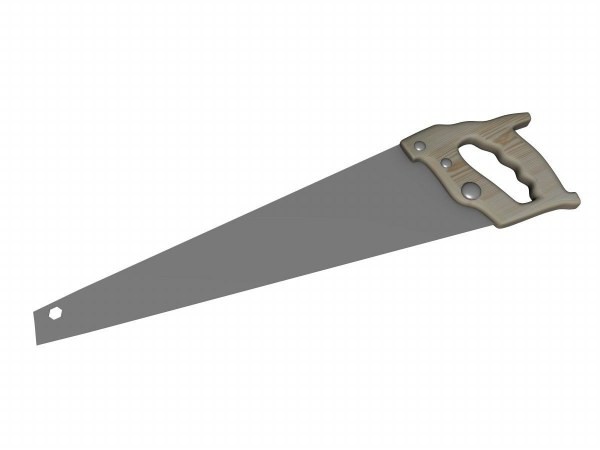 saw hand handsaw 3ds
