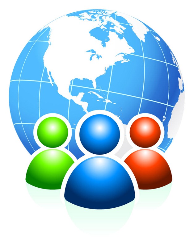 Earth and User Vector Graphic | Free Vector Graphics | All Free ...