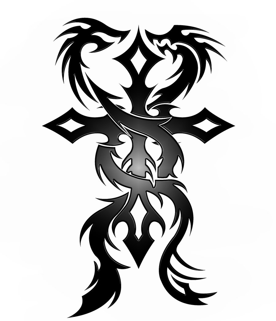 Cross Heart Tribal
