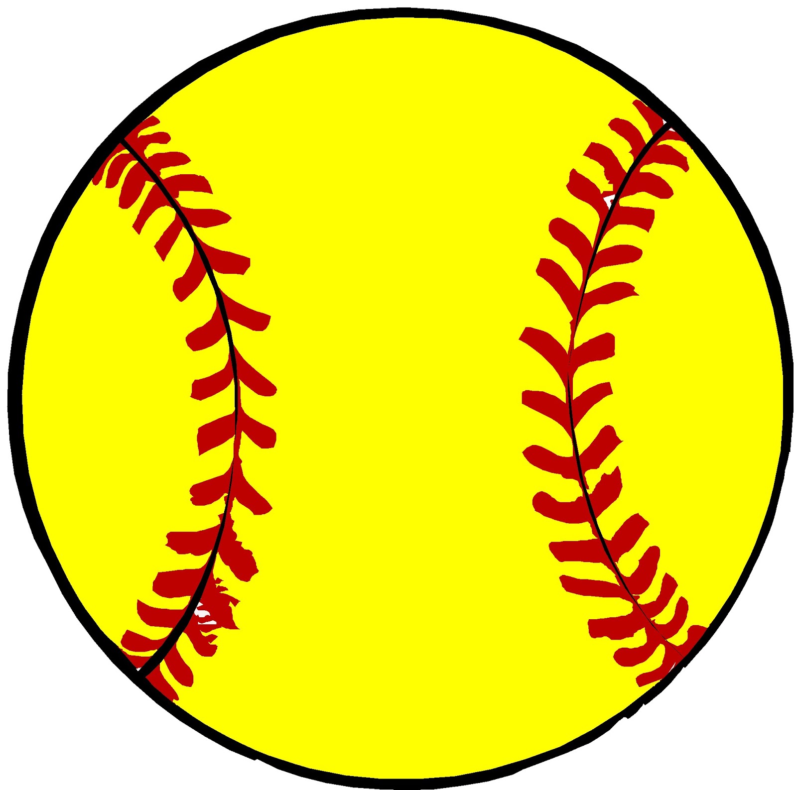 Animated Softball Clipart