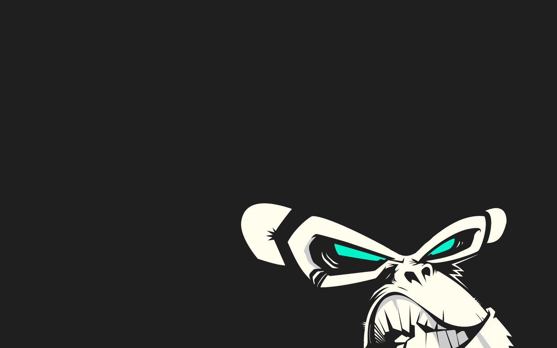 Angry Monkey Wallpaper