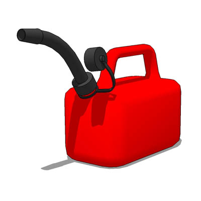 Gas can 3D Model - FormFonts 3D Models & Textures