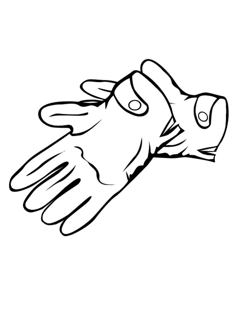 Рисунки Перчатки Для Разукрашек