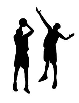 Playing Basketball Silhouette Png Clipart, Image