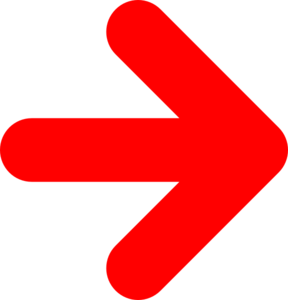 Red Right Arrow clip art - vector clip art online, royalty free ...