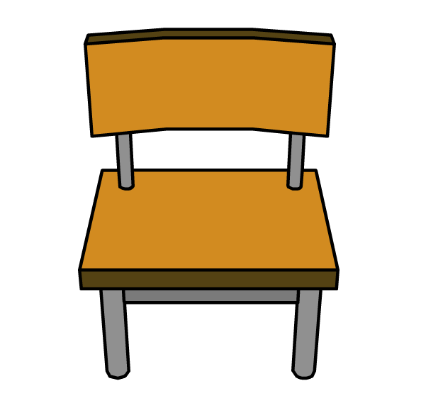 School chairs clipart