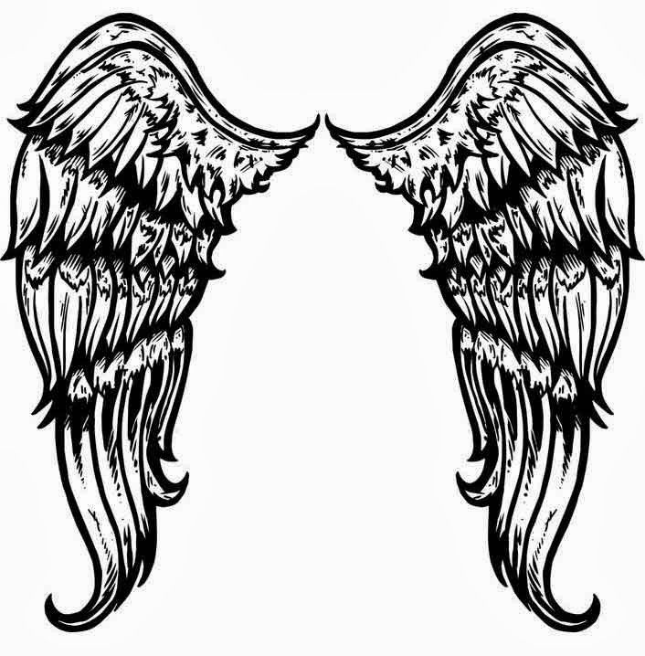 Wing Tattoo Stencils | Canvas Pinspiration | Pinterest