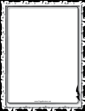 Formal Page Borders